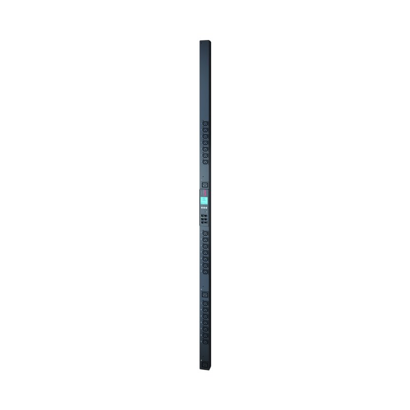 APC Rack PDU 2G, Metered by Outlet with Switching, ZeroU, 20A/208V, 16A/230V, (21) C13 & (3) C19