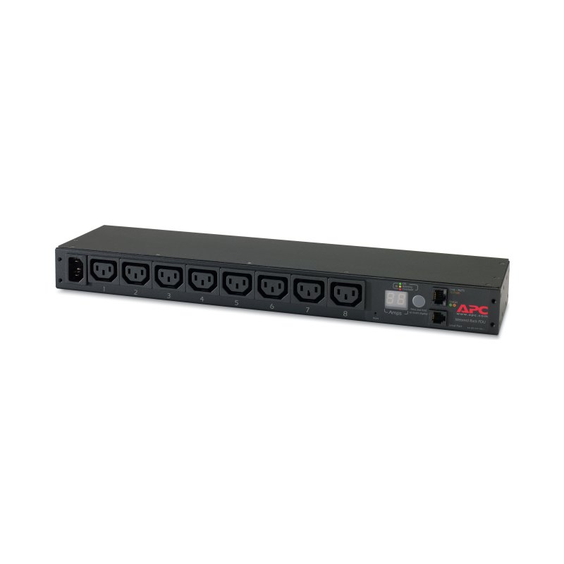 APC AP7820B power distribution unit (PDU) 8 AC outlet(s) 0U/1U Black