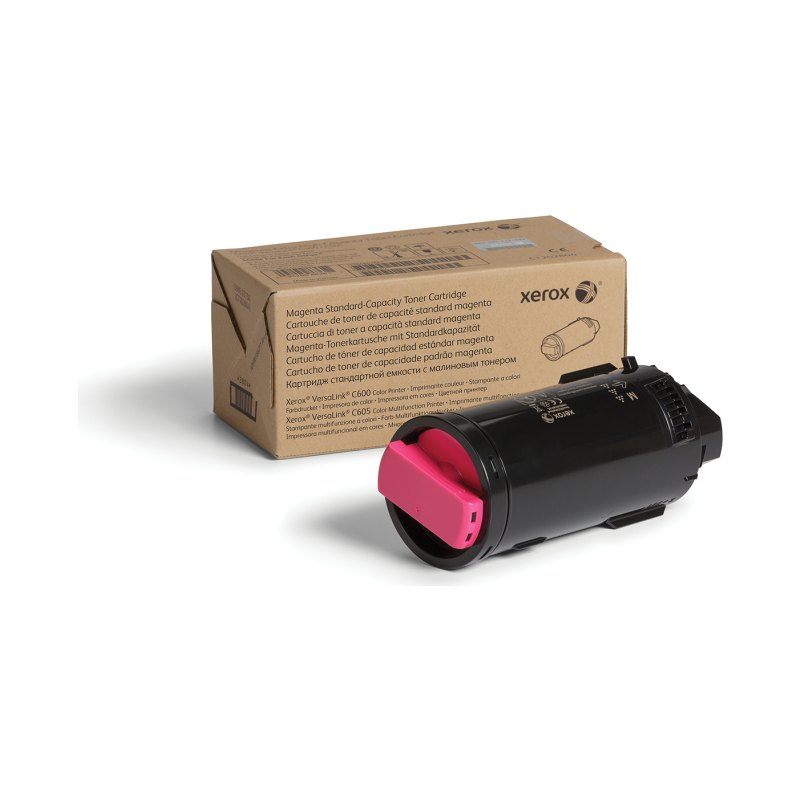 Xerox Genuine ® VersaLink® C600 Color Printer/C605 Color Multifunction Printer Magenta Standard capacity Toner Cartridge (6000 Pages) - 106R03897