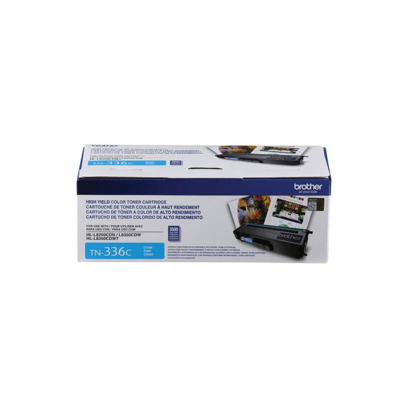 Brother TN-336C Cartouche de toner 1 pièce(s) Original Cyan