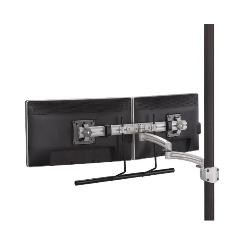 K2 Pole Mnt Dual Disp 2L Arm H-Arrayslv Monitor Mounts