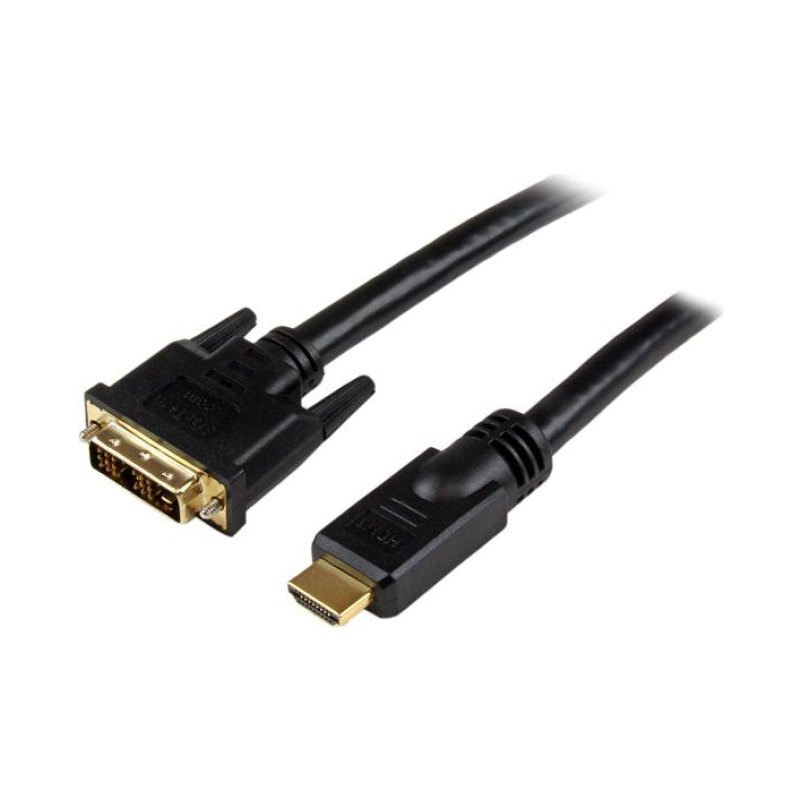 StarTech.com 25ft (7.5m) HDMI® to DVI-D Cable - M/M