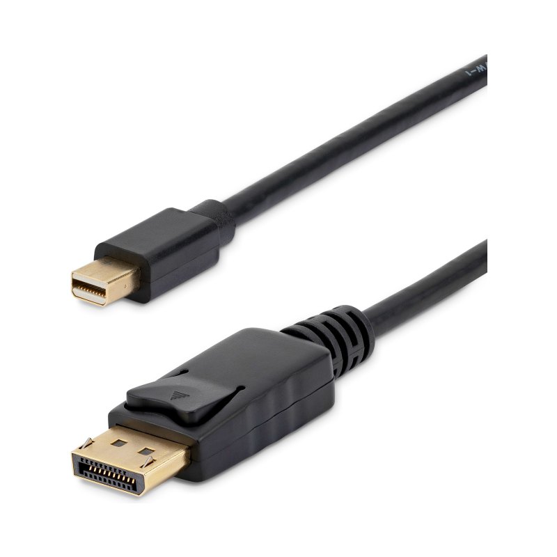 StarTech.com 10 -Pack 6ft (1.8m) Mini DisplayPort to DisplayPort 1.2 Cable, 4K x 2K UHD Mini DisplayPort to DisplayPort Adapter Cable, Mini DP to DP Cable for Monitor, mDP to DP Converter Cord