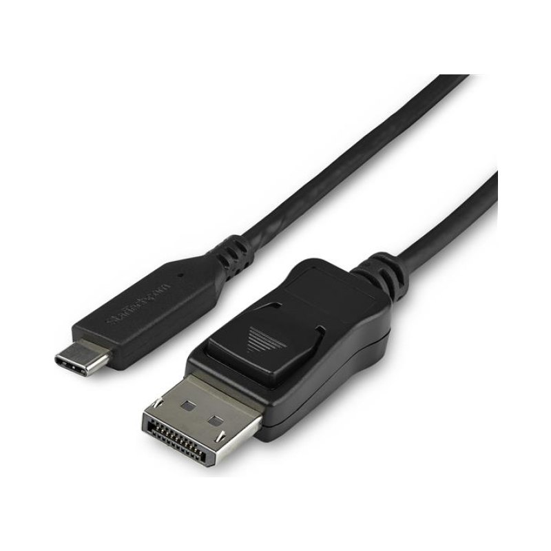 StarTech.com Câble Adaptateur USB-C vers DisplayPort 1.4 1m - Câble Vidéo 8K/5K/4K USB Type-C vers DP 1.4 Alt Mode Converter - HBR3/HDR/DSC - 8K 60Hz DP Monitor Cable - USB-C/Thunderbolt 3