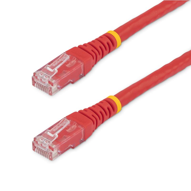 StarTech.com C6PATCH10RD câble de réseau Rouge 3 m Cat6 U/UTP (UTP)