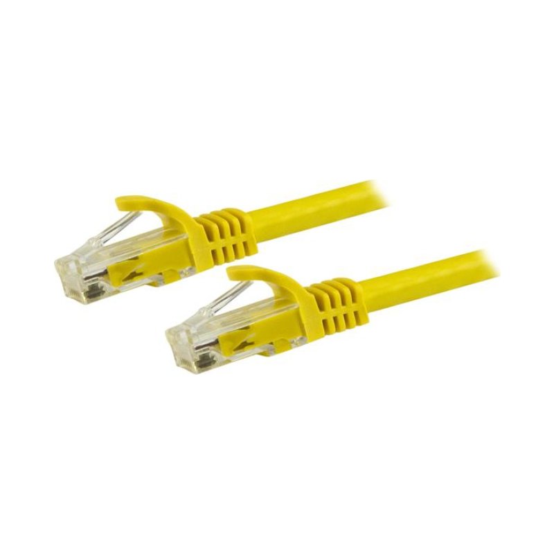 StarTech.com N6PATCH12YL câble de réseau Jaune 3,7 m Cat6 U/UTP (UTP)