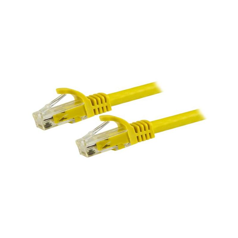 StarTech.com N6PATCH12YL câble de réseau Jaune 3,7 m Cat6 U/UTP (UTP)
