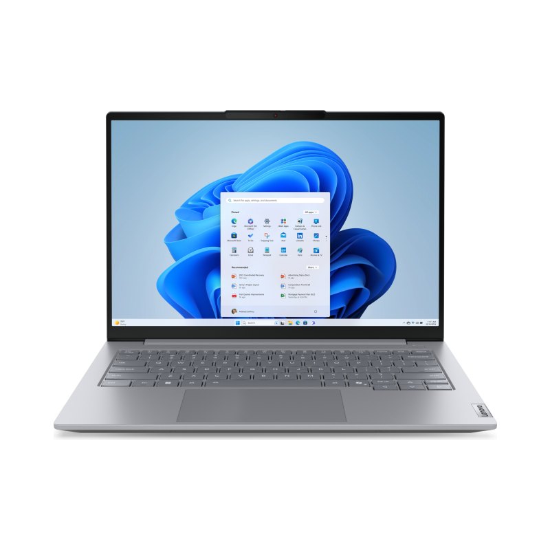 Lenovo ThinkBook 14 G8 IRL Intel Core 5 210H Ordinateur portable 35,6 cm (14") WUXGA 16 Go DDR5-SDRAM 256 Go SSD Wi-Fi 6E (802.11ax) Windows 11 Pro Gris Anglais