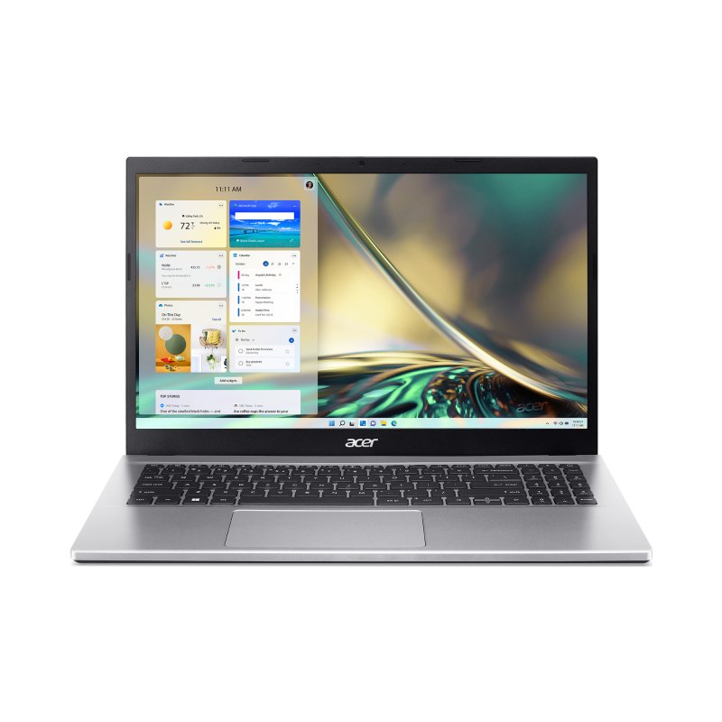 Acer Aspire 3 A315-59-32X9 Intel® Core™ i3 i3-1215U Laptop 39.6 cm (15.6") Full HD 8 GB DDR4-SDRAM 256 GB SSD Wi-Fi 5 (802.11ac) Windows 11 Home Silver