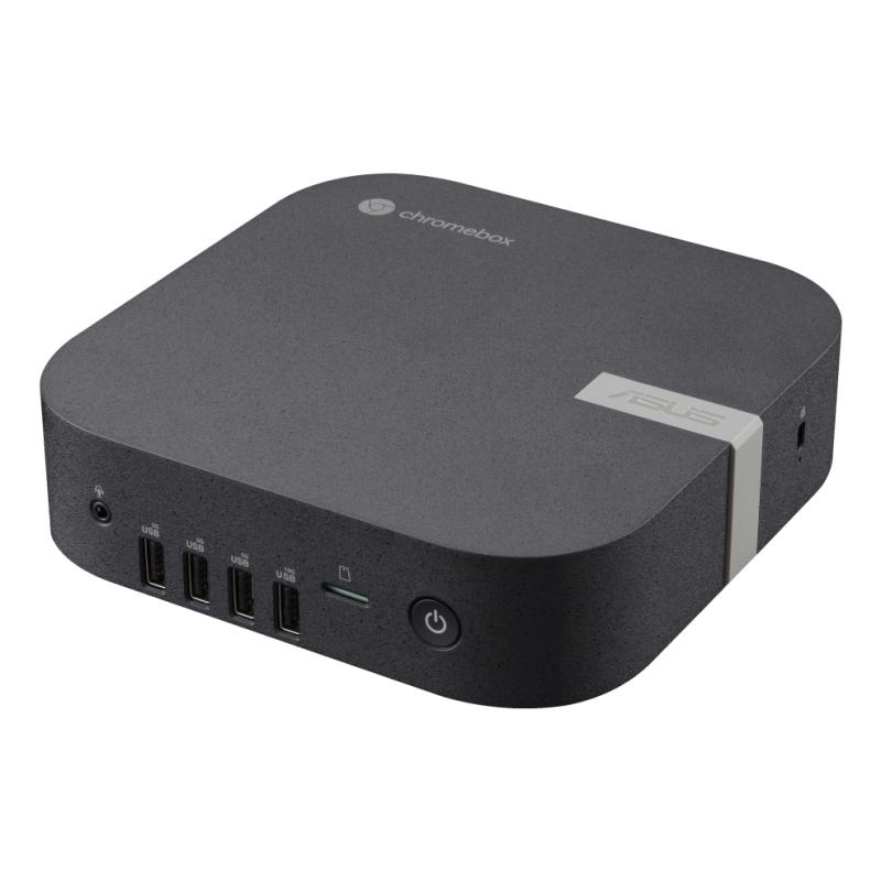 ASUS Chromebox 5a CHROMEBOX5A-SC041UN Intel® Celeron® 7305 4 Go DDR4-SDRAM 128 Go SSD ChromeOS Petit ordinateur de bureau Mini PC Noir