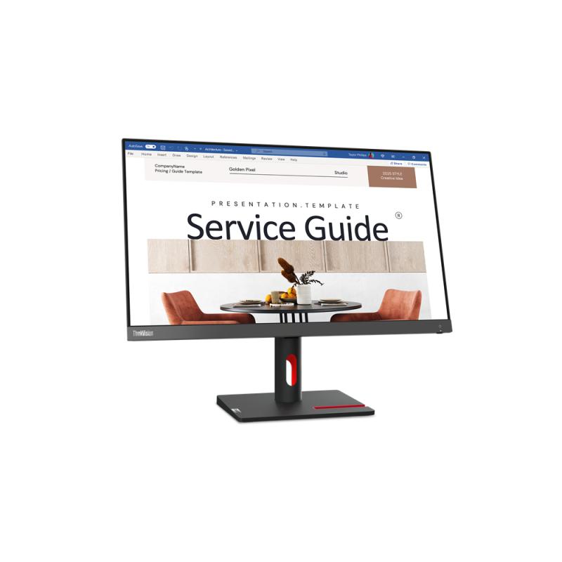 Lenovo ThinkVision S24i-30 écran plat de PC 60,5 cm (23.8") 1920 x 1080 pixels Full HD LED Noir