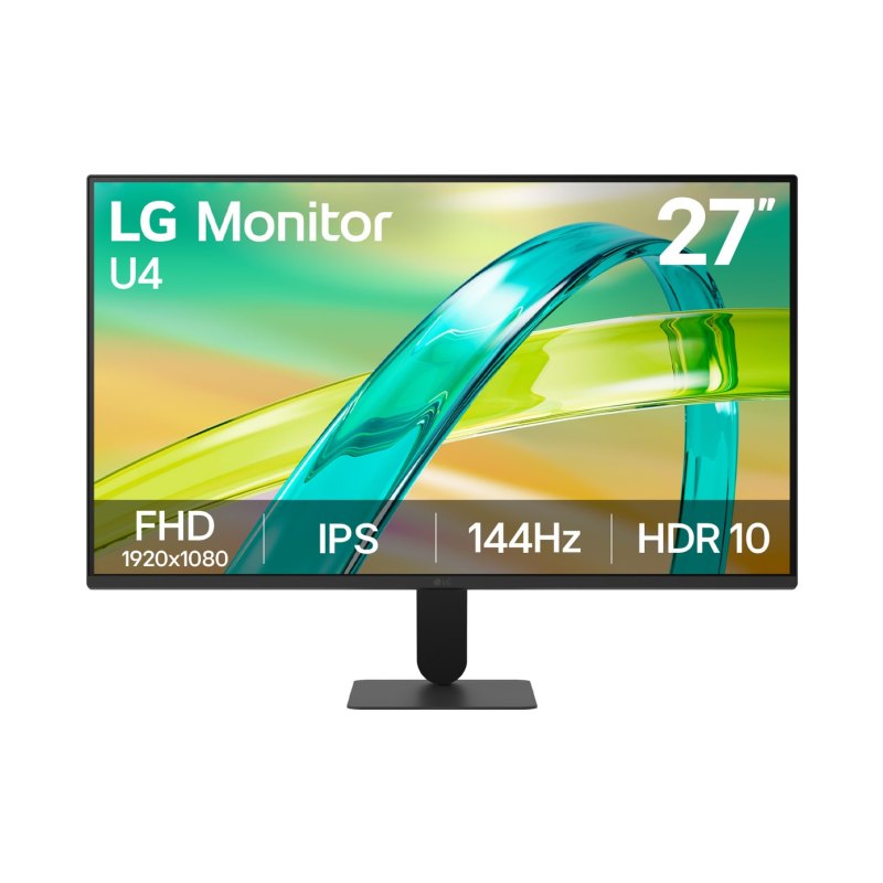 LG 27U411B-B computer monitor 68.6 cm (27") 1920 x 1080 pixels Full HD LCD Black