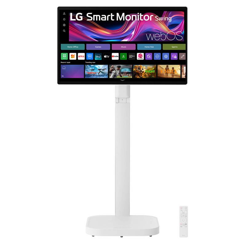LG 32U889SA-W écran plat de PC 80 cm (31.5") 3840 x 2160 pixels 4K Ultra HD LCD Écran tactile Kiosque Blanc