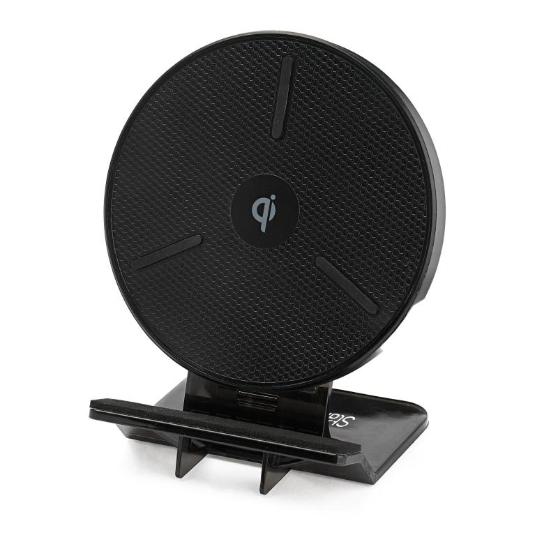 StarTech.com QWCHSTAND chargeur d'appareils mobiles Smartphone Noir Secteur Recharge sans fil Intérieure