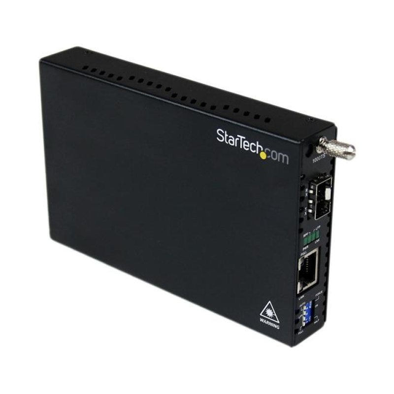 StarTech.com Gigabit Ethernet Fiber Media Converter with Open SFP Slot