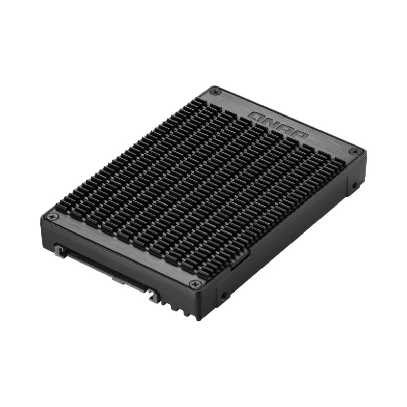 QNAP QDA-U2MP storage drive enclosure SSD enclosure Black M.2