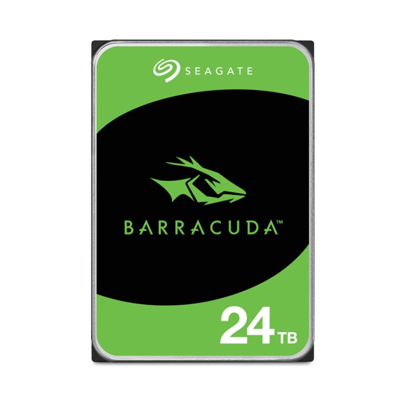 Seagate Barracuda Desktop 24TB HDD internal hard drive 7200 RPM 512 MB 3.5" Serial ATA