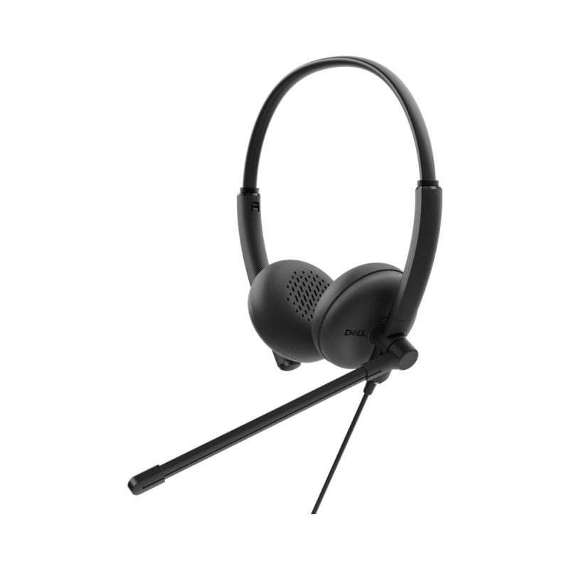 DELL WH125 Headset Wired Head-band Office/Call center USB Type-A Black