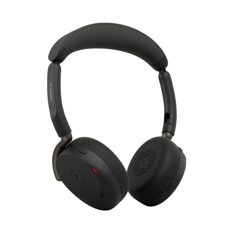Jabra Evolve3 65 Flex MS - USB-C with Dongle - Black (Wireless Charging Pad)