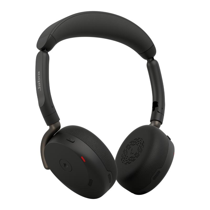Jabra Evolve3 65 Flex Casque Sans fil Arceau Bureau/Centre d'appels USB Type-C Bluetooth Noir