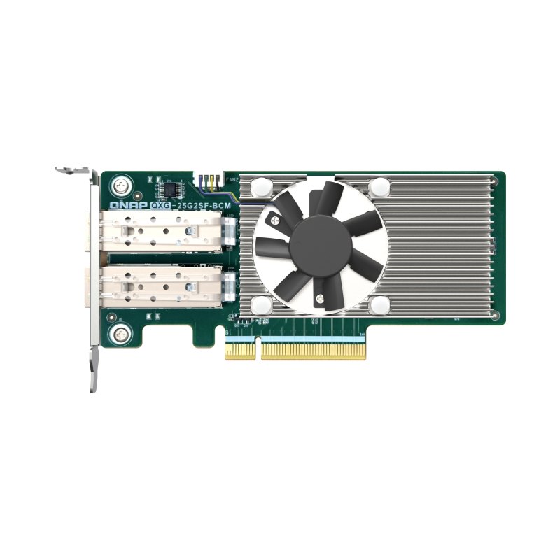 QNAP QXG-25G2SF-BCM network card Internal Fiber 25000 Mbit/s