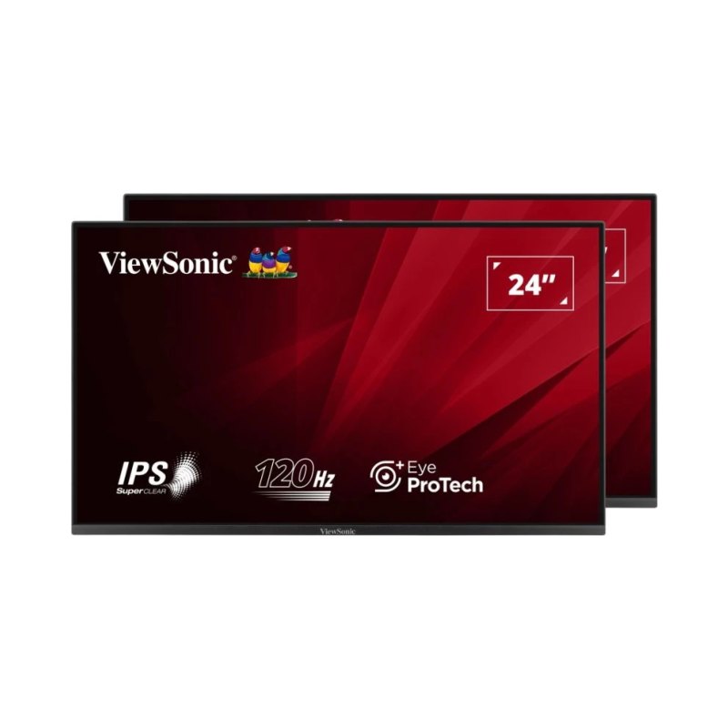 Viewsonic VA VA2456A-MHD_H2 computer monitor 61 cm (24") 1920 x 1080 pixels Full HD LED Black