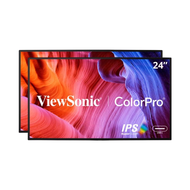 Viewsonic VP2468a_H2 computer monitor 61 cm (24") 1920 x 1080 pixels Full HD LED Black