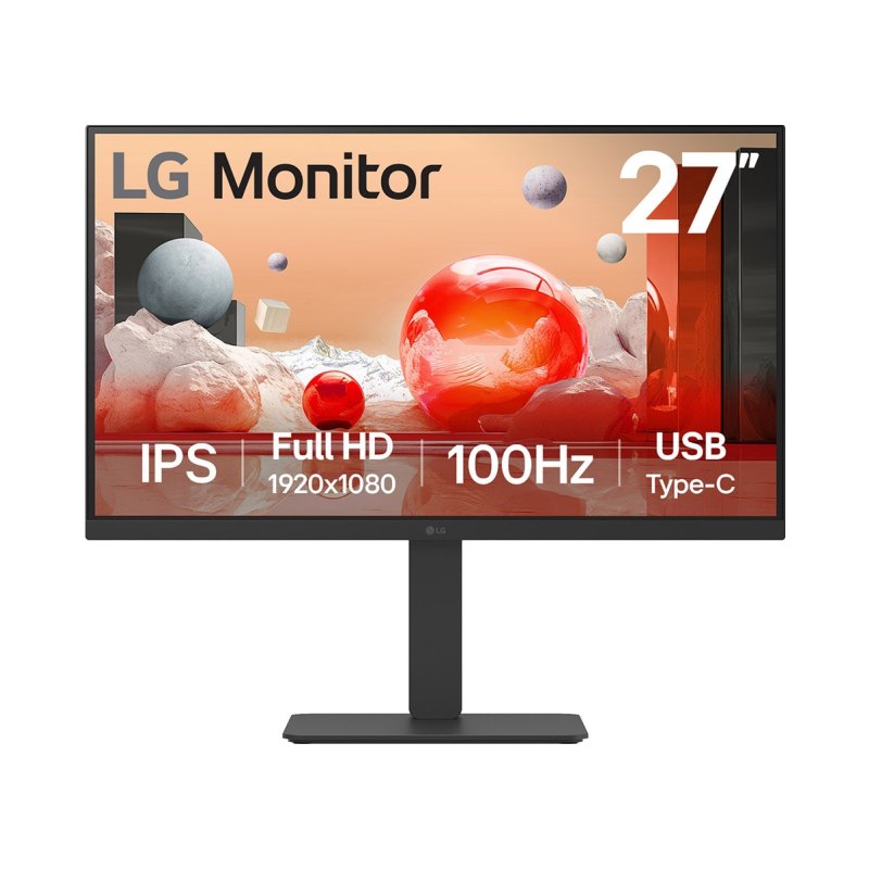 LG 27BA750-B computer monitor 68.6 cm (27") 1920 x 1080 pixels Full HD LCD Black