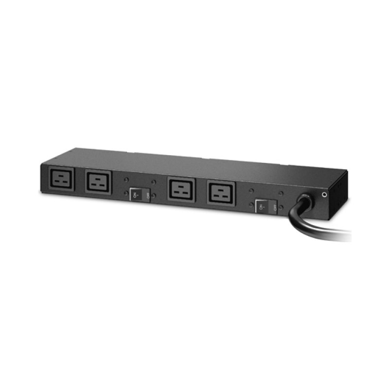 APC AP6031A power distribution unit (PDU) 4 AC outlet(s) 1U Black