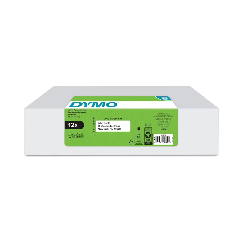 DYMO 2050768 printer label White Self-adhesive printer label