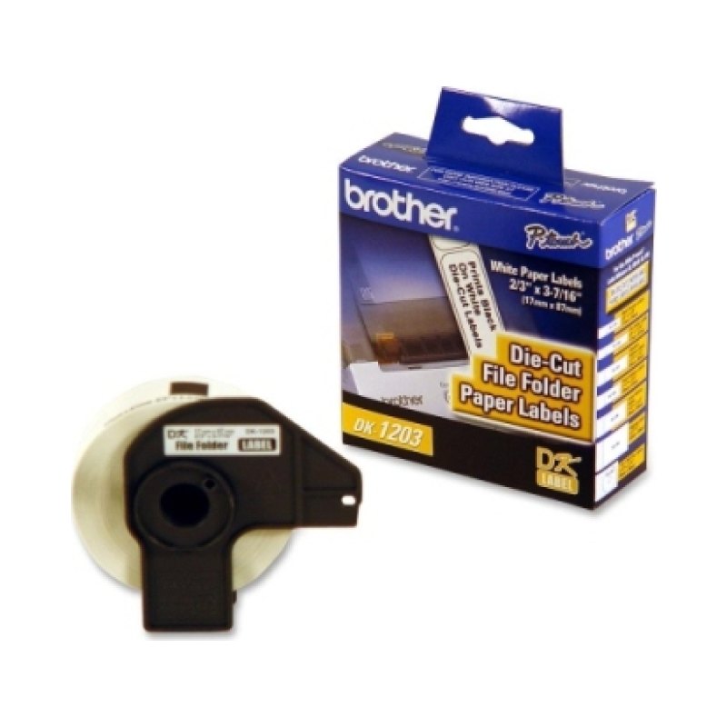 Brother DK-1203 printer label White