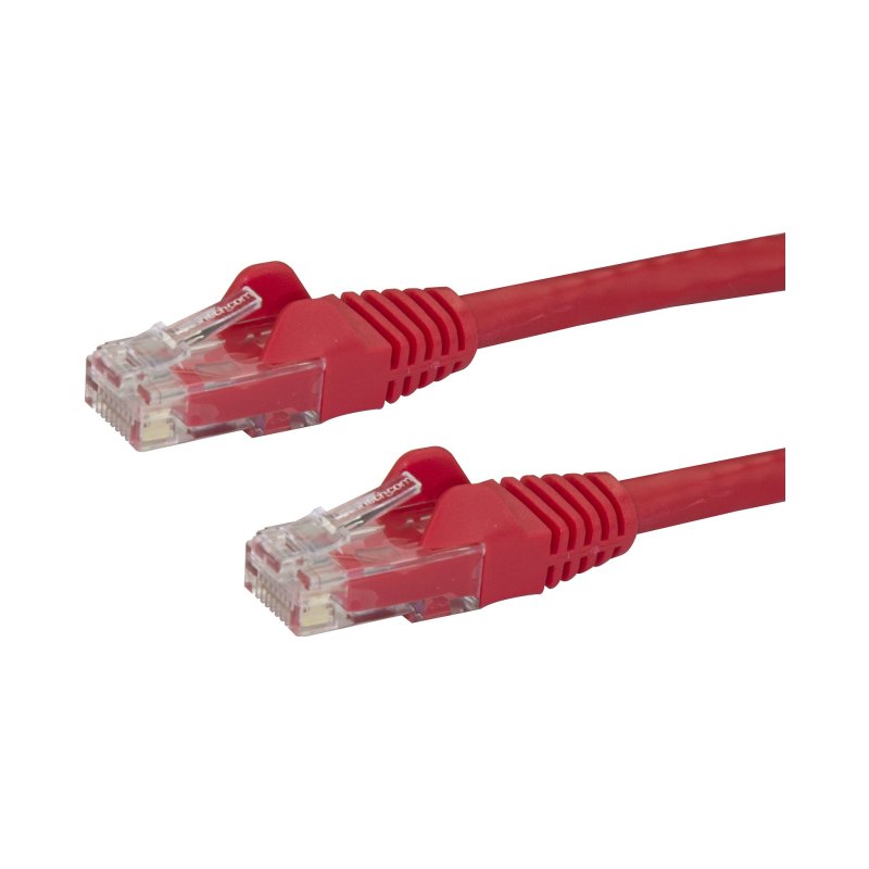 StarTech.com N6PATCH50RD câble de réseau Rouge 15,2 m Cat6 U/UTP (UTP)