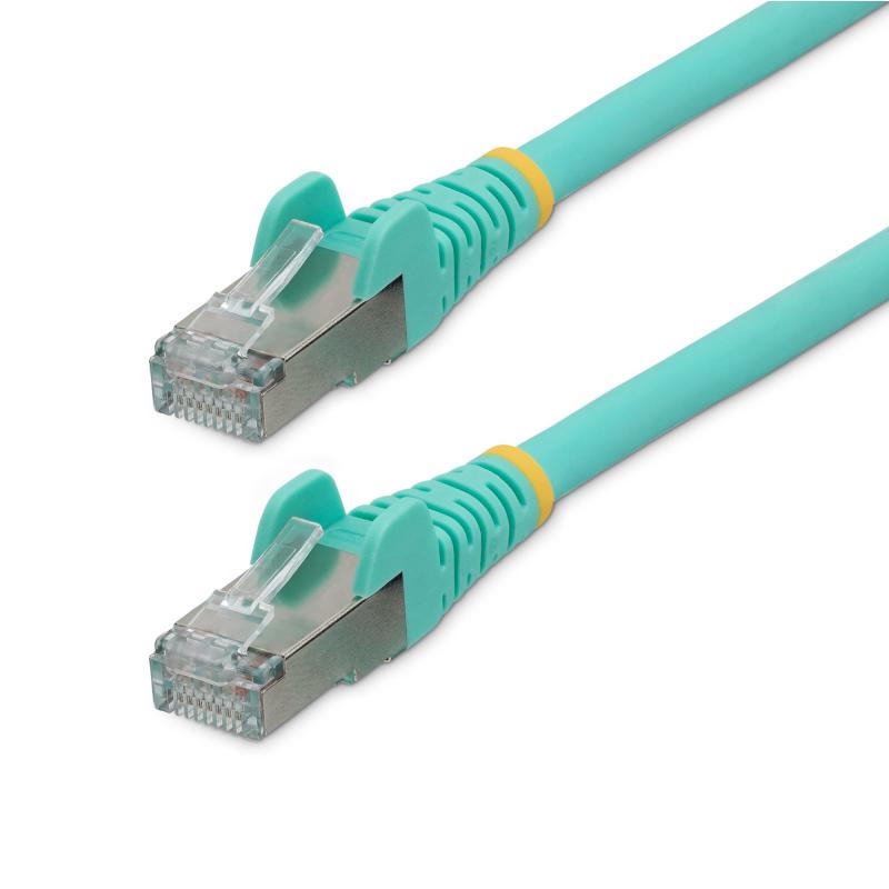StarTech.com NLAQ-2F-CAT6A-PATCH câble de réseau Couleur aqua 0,6 m S/FTP (S-STP)