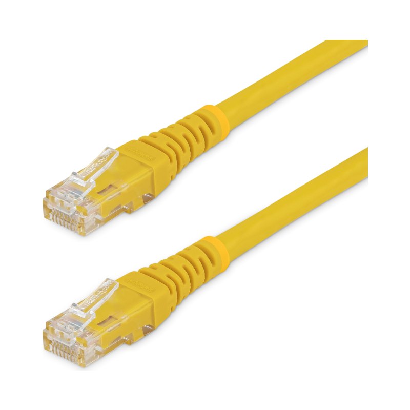 StarTech.com C6PATCH20YL câble de réseau Jaune 6,1 m Cat6 U/UTP (UTP)