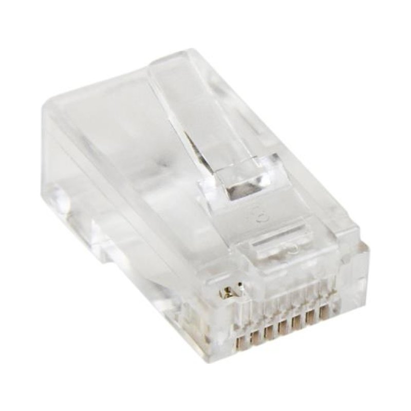 StarTech.com 50 Prises RJ45 Cat5e mâle - Connecteurs Modulaires Multibrin RJ45 Catégorie 5e en vrac