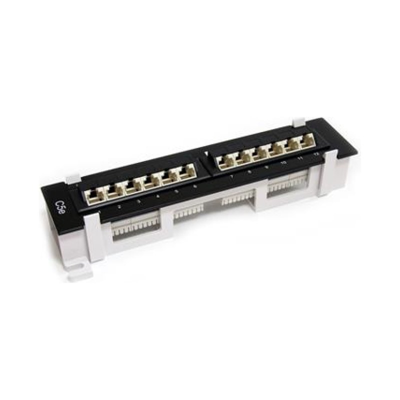 StarTech.com 12-port Patch Panel