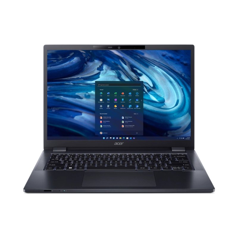 Acer TravelMate P4 TMP414-52-76Y3 Intel® Core™ i7 i7-1260P Laptop 35.6 cm (14") WUXGA 16 GB DDR4-SDRAM 512 GB SSD Wi-Fi 6E (802.11ax) Windows 10 Pro Blue