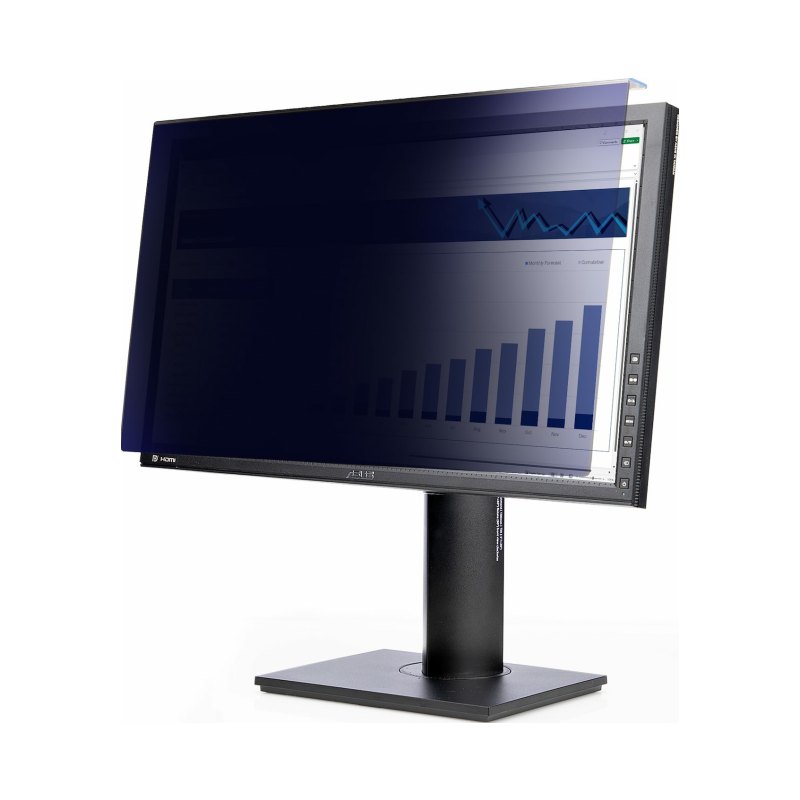 StarTech.com 24-inch 16:10 Computer Monitor Privacy Screen, Hanging Acrylic Filter, Quick-Install Security Shield, Monitor Screen Protector, +/- 30 Deg. View, Glossy - TAA