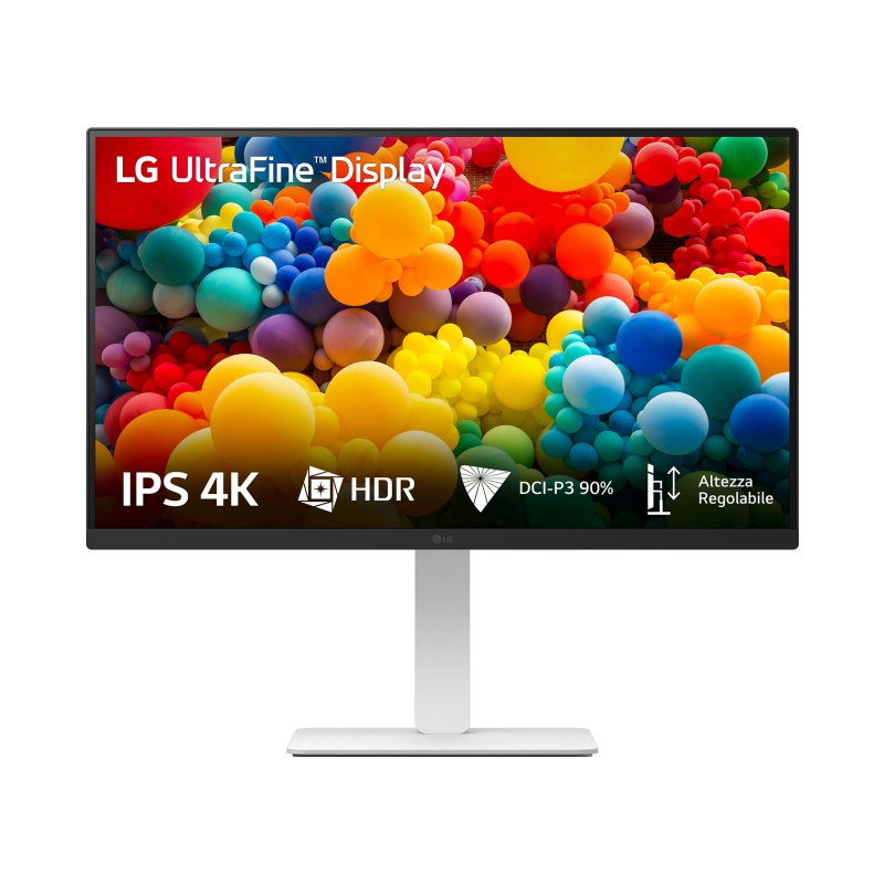 LG 27US550-W computer monitor 68.6 cm (27") 3840 x 2160 pixels 4K Ultra HD LCD White