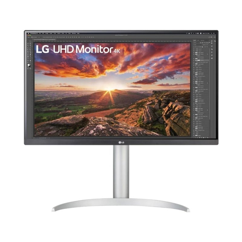 LG 27UP850K-W computer monitor 68.6 cm (27") 3840 x 2160 pixels 4K Ultra HD LED Grey