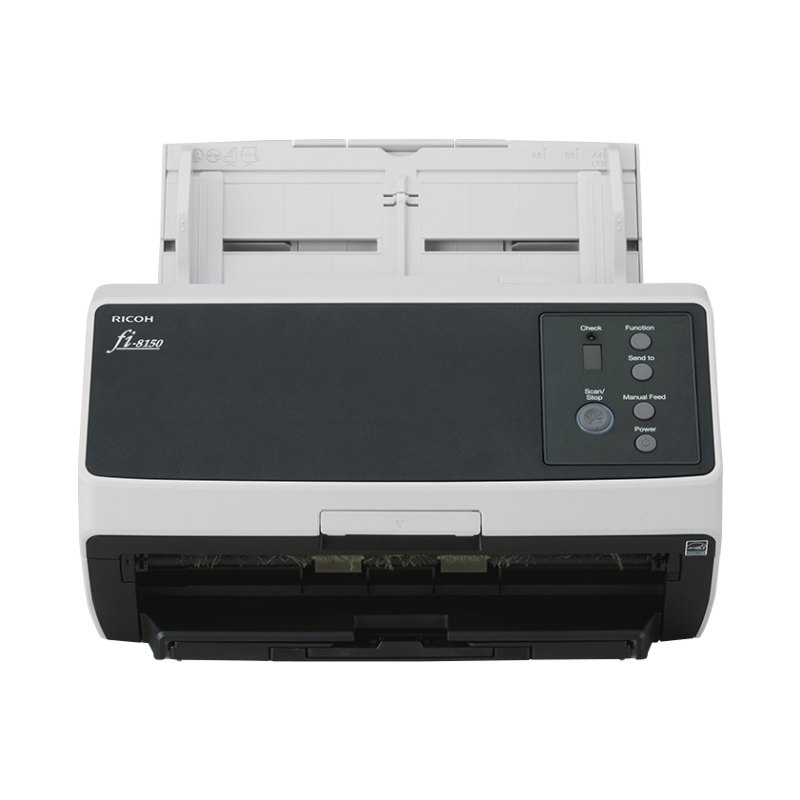 Ricoh FI-8150 Numériseur chargeur automatique de documents (adf) + chargeur manuel 600 x 600 DPI A4 Noir, Gris
