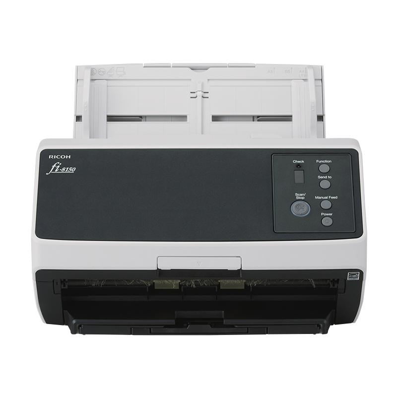 Ricoh FI-8150 Numériseur chargeur automatique de documents (adf) + chargeur manuel 600 x 600 DPI A4 Noir, Gris