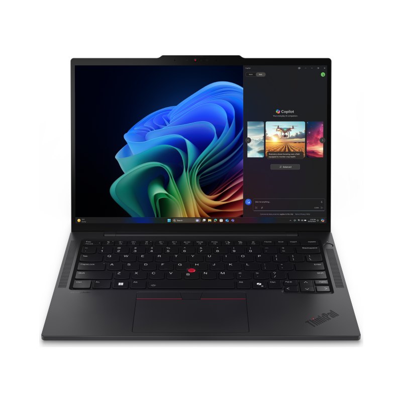 Lenovo ThinkPad T14s Gen 6 (AMD) Copilot+ PC AMD Ryzen AI 5 PRO 340 Laptop 35.6 cm (14") WUXGA 16 GB LPDDR5x-SDRAM 256 GB SSD Wi-Fi 7 (802.11be) Windows 11 Pro Black French