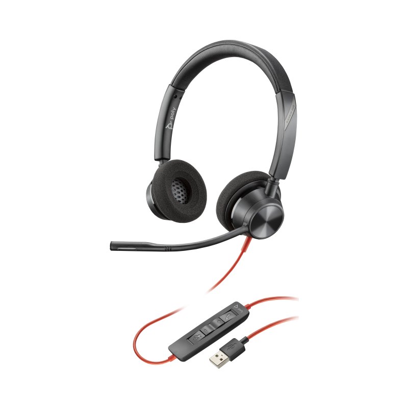 HP Poly Casque Poly Blackwire 3320 USB-A