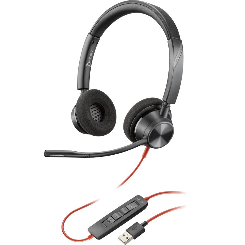 HP Poly Casque Poly Blackwire 3320 USB-A