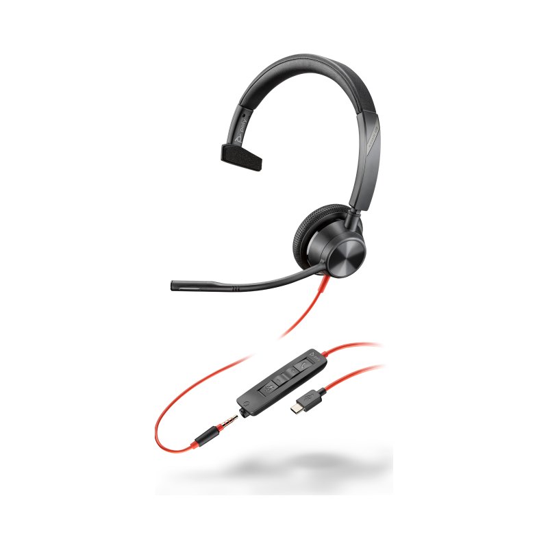 HP Poly Poly Blackwire 3315 Casque USB-C