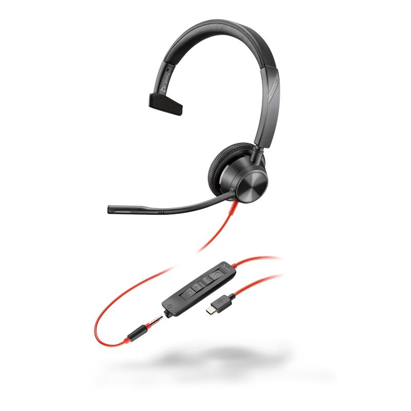 HP Poly Poly Blackwire 3315 Casque USB-C