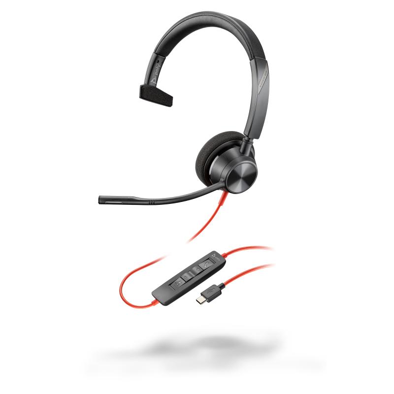 HP Poly Casque USB-C Poly Blackwire 3310
