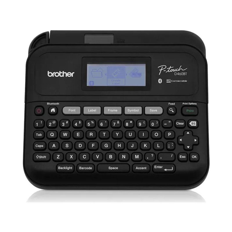 Brother PTD460BT label printer Thermal transfer 180 x 180 DPI 20 mm/sec Wired & Wireless TZe Bluetooth QWERTY