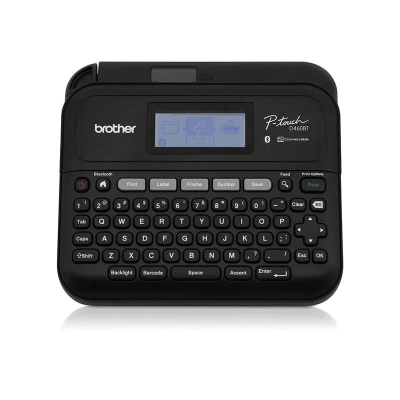 Brother PTD460BT imprimante pour étiquettes Transfert thermique 180 x 180 DPI 20 mm/sec Avec fil &sans fil TZe Bluetooth QWERTY